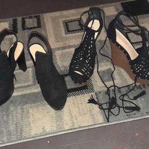 Shoe dazzle and FASHIONOVA hills both size 8